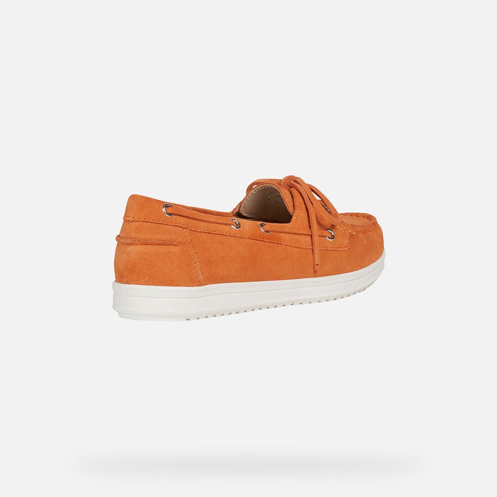 Mocassins Geox Senhora Laranja - Genova - KUQDM2513